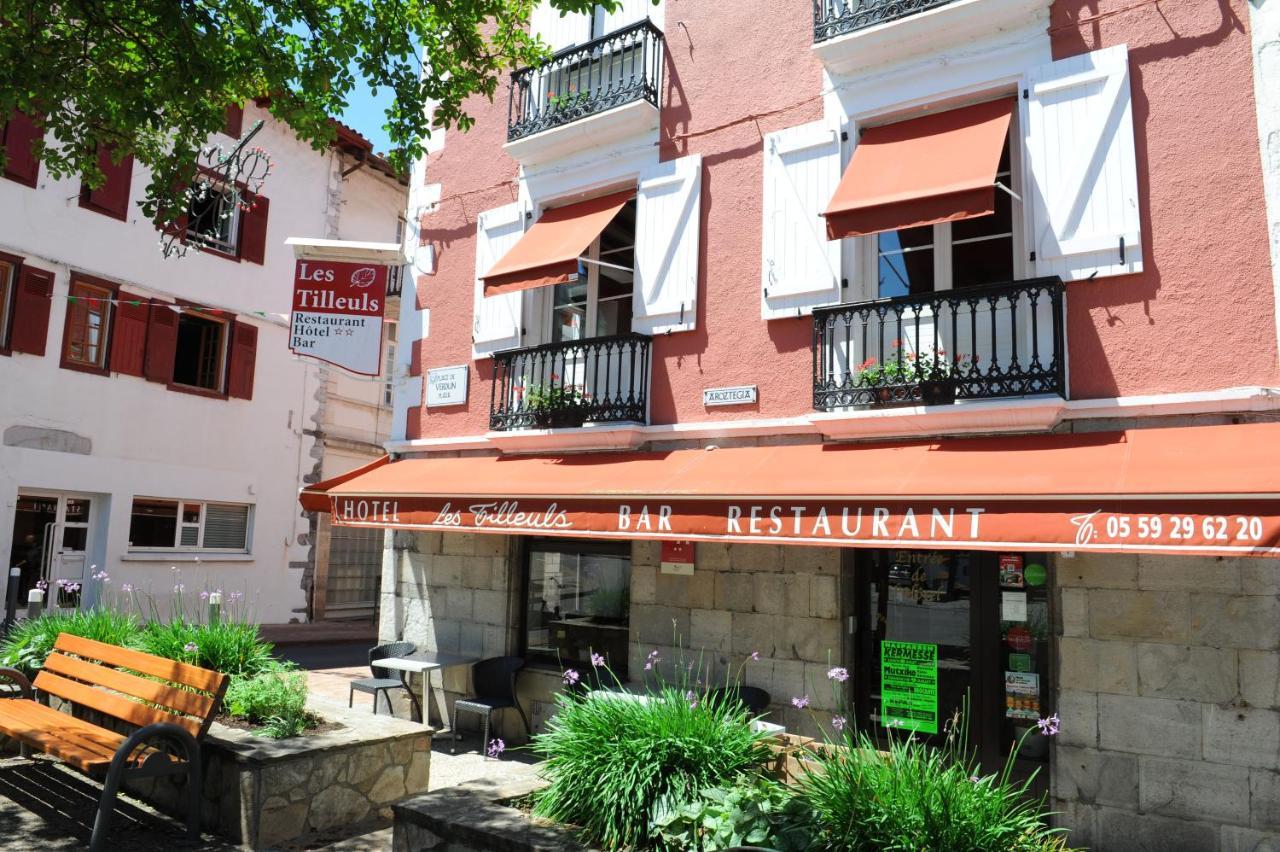 Hotel Les Tilleuls Hasparren Exterior foto